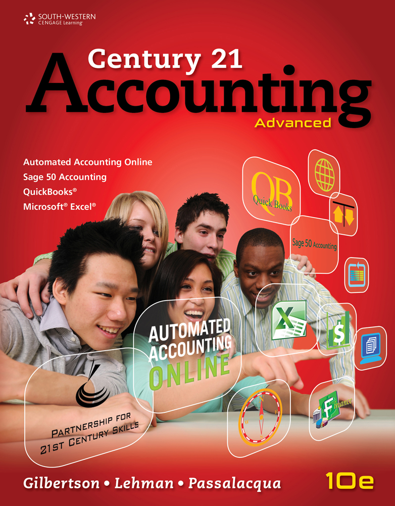 Bundle: Century 21® Accounting: General Journal, Copyright Update, 10th  Student Edition + MindTap with Aplia Online Working Papers (1-year access),  10th Edition - 9781305991521 - Cengage