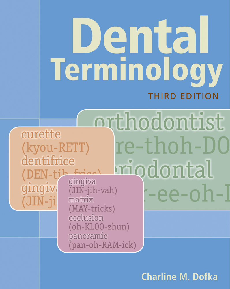 Dental Terminology 9781133019718 Cengage