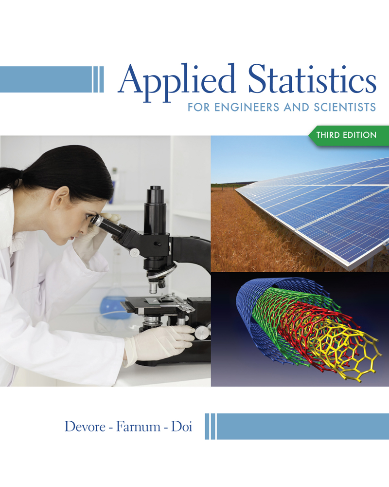 Applied Statistics For Engineers And Scientists 9781133111368