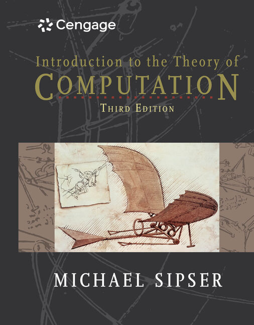 Product cover for Introduction to the Theory of Computation 3rd Edition by Michael Sipser
