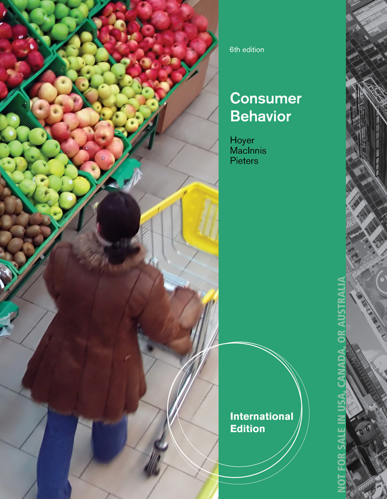 Consumer Behavior International Edition 9781133274490 Cengage