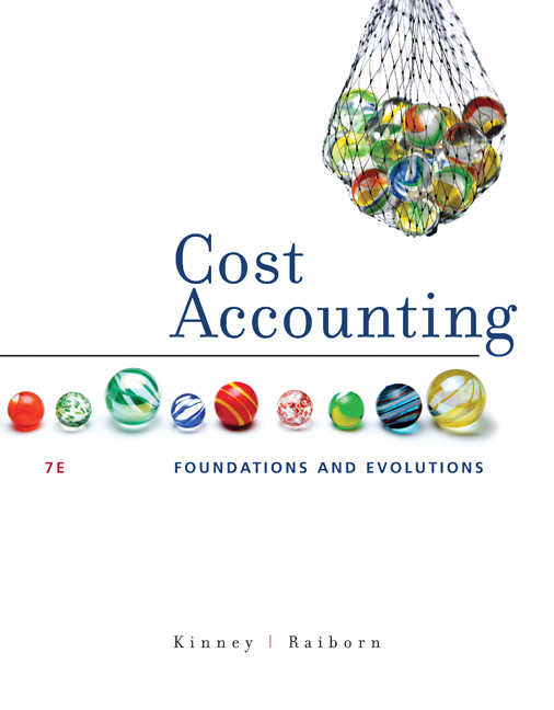 Ebook Principles Of Cost Accounting 9781285016825 Cengage