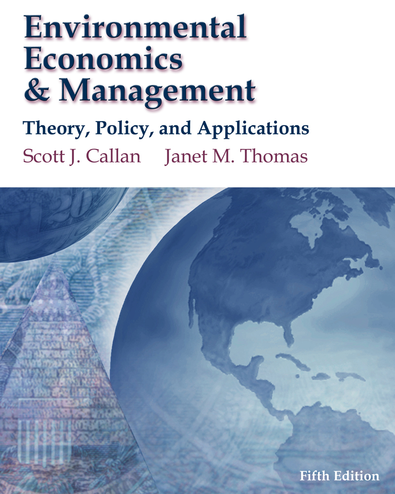 Environmental Economics and Management 9781111826673 Cengage
