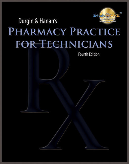 Pharmacy Practice for Technicians 9781133132769 Cengage