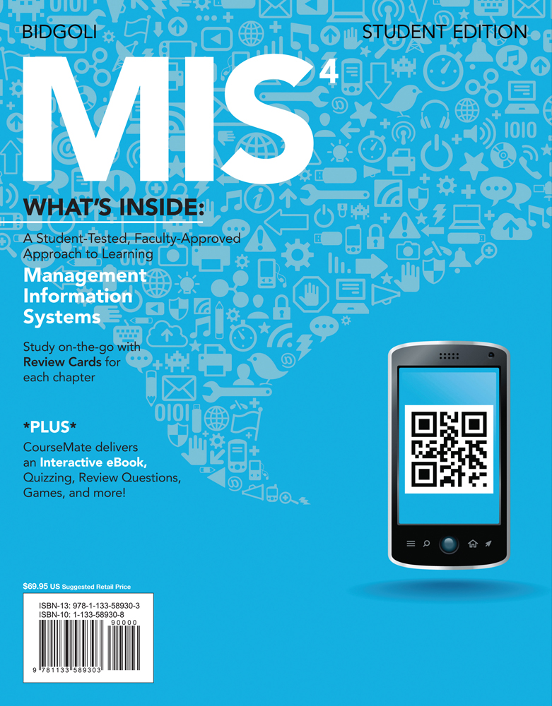 Mis4 With Coursemate Printed Access Card 9781133589303 Cengage