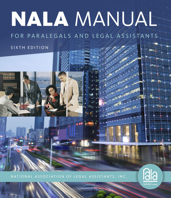 NALA Manual for Paralegals and Legal Assistants 9781133591863 Cengage