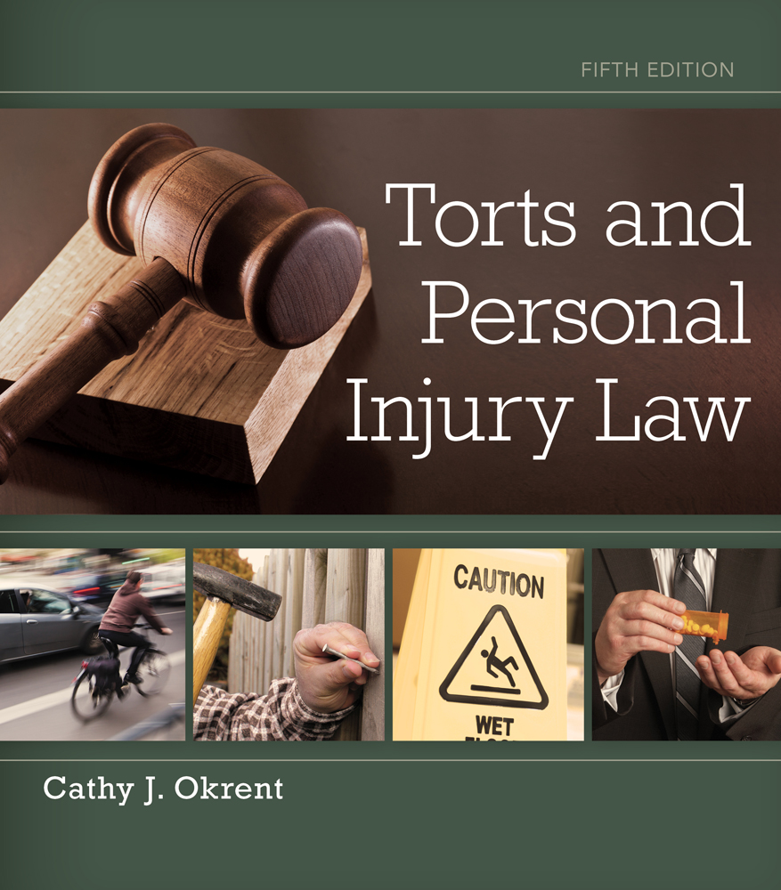Torts And Personal Injury Law 9781133691853 Cengage
