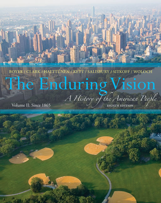 The Enduring Vision 9781133945222 Cengage