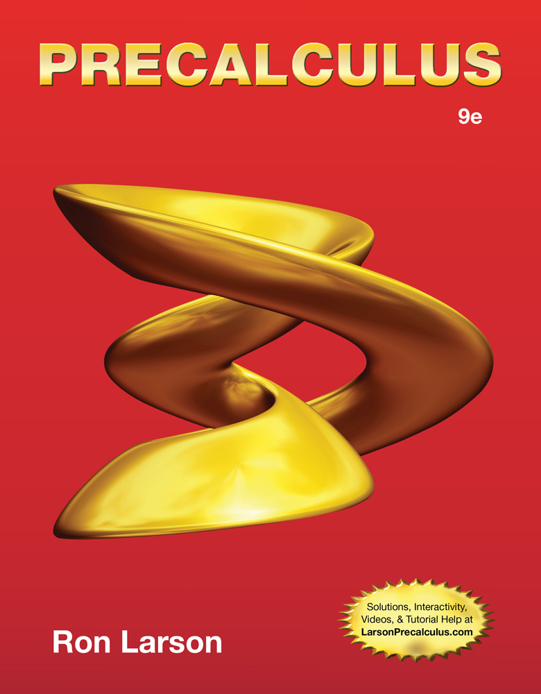 Precalculus, 9th Edition - 9781133949015 - Cengage