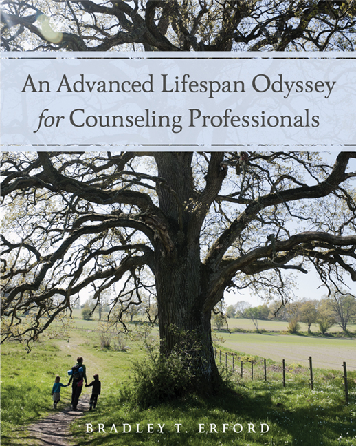 Product cover for An Advanced Lifespan Odyssey for Counseling Professionals 1st Edition by Bradley T. Erford