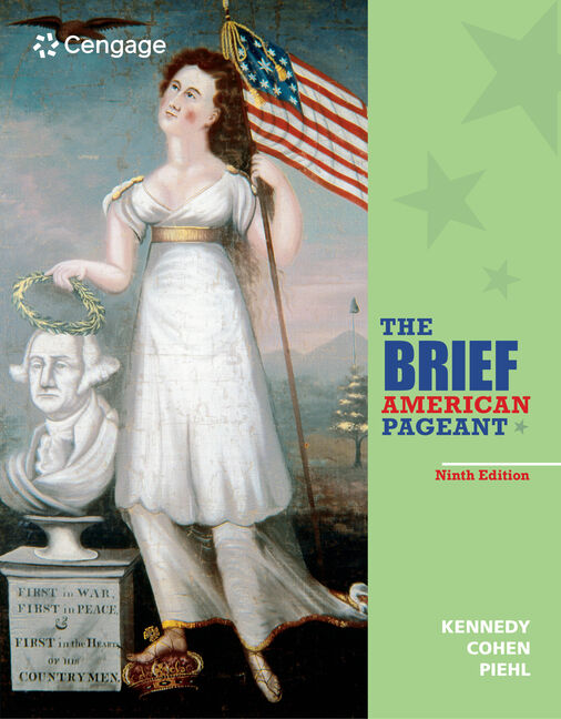 The Brief American Pageant 9781285193311 Cengage