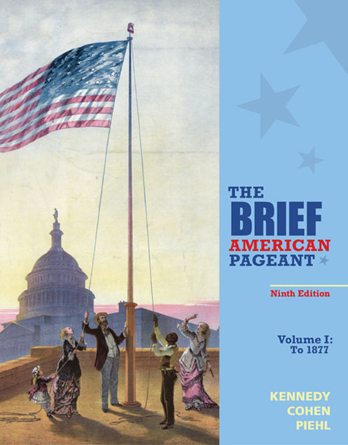 The Brief American Pageant 9781285193304 Cengage