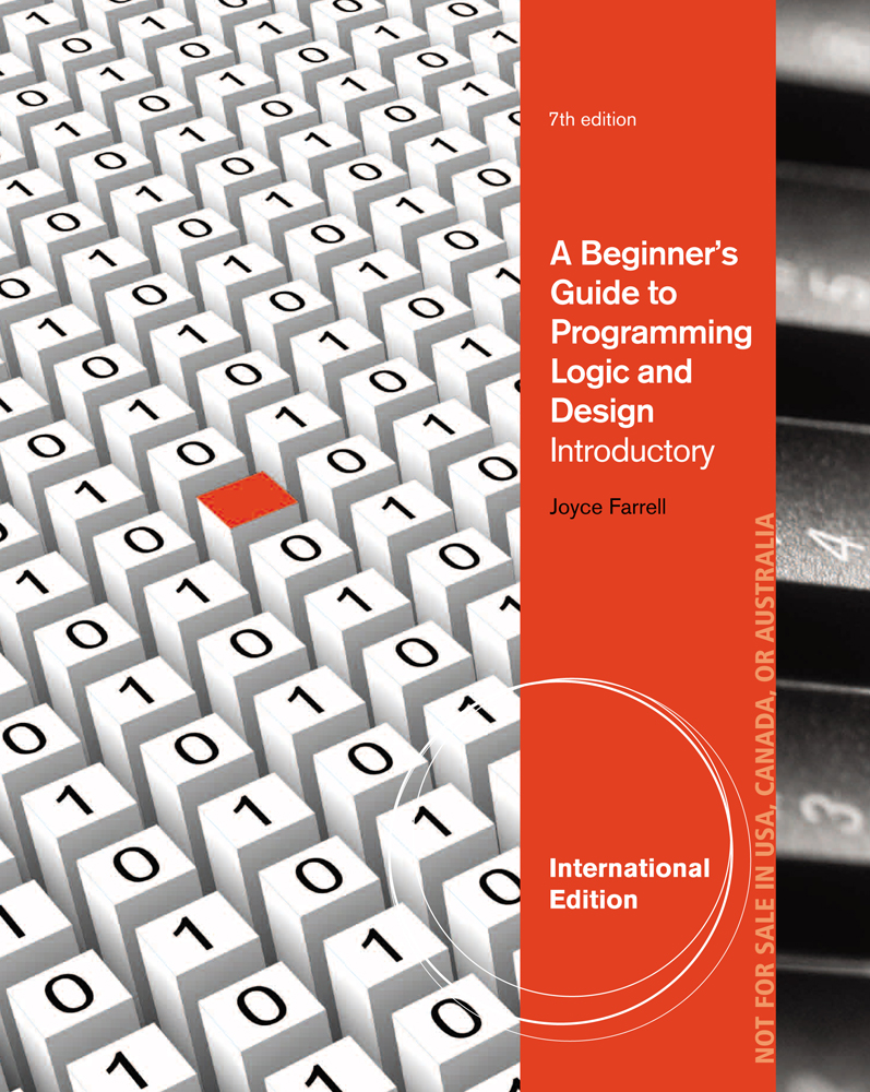 Programming Logic and Design, Comprehensive - 9781285776712 - Cengage