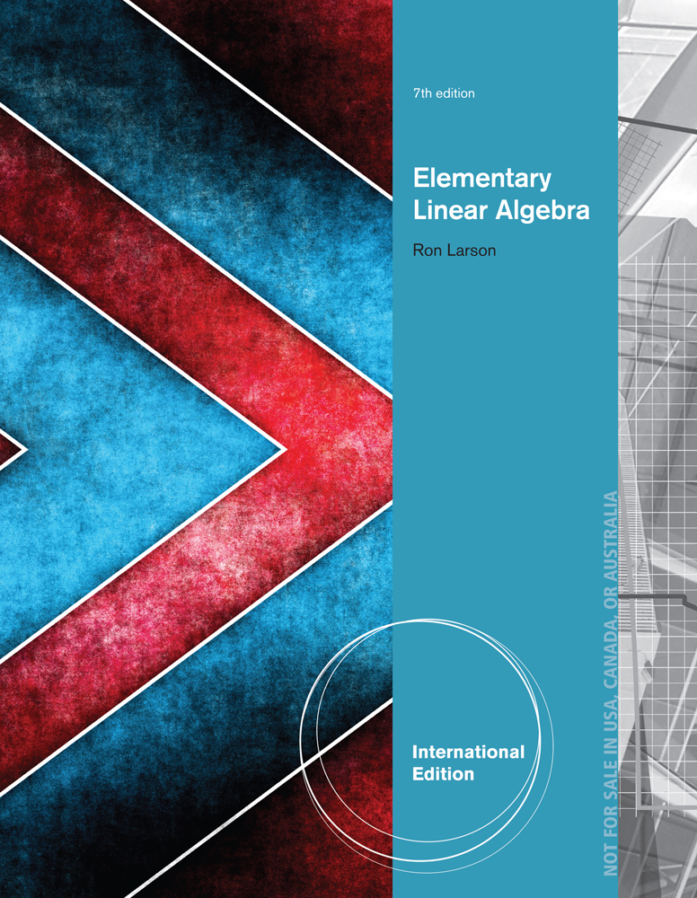 Ebook Elementary Linear Algebra International Edition