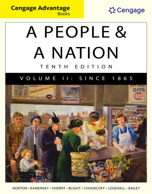 A People And A Nation 9781285430843 Cengage