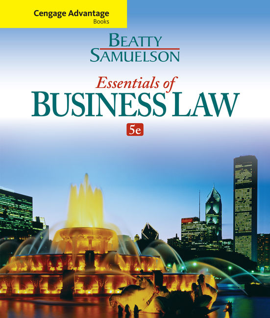 Cengage Advantage Books Essentials Of Business Law