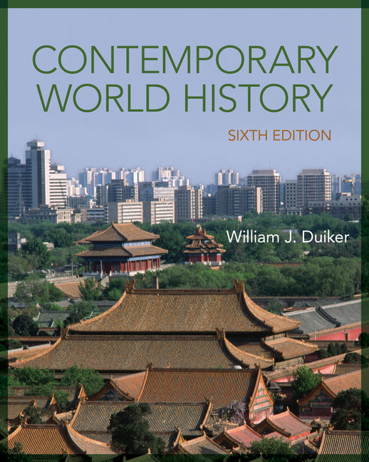 Contemporary World History 9781285447902 Cengage