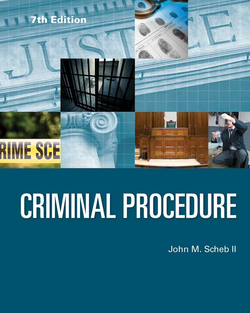 Criminal Procedure 9781305969001 Cengage