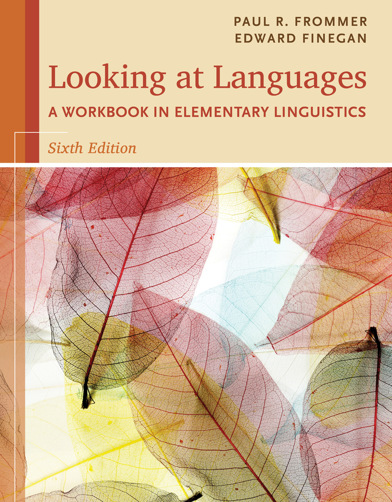 Looking At Languages 9781285463582 Cengage