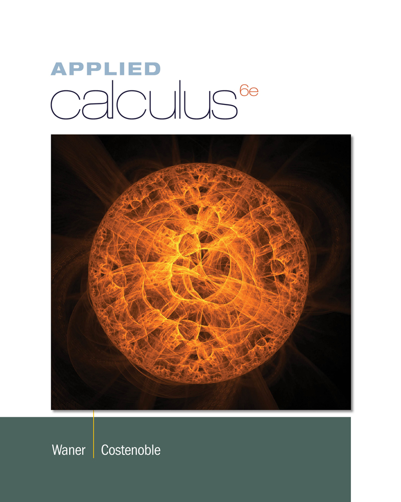 Applied calculus 9781337291248 cengage