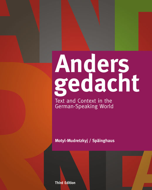 eBook: Anders gedacht: Text and Context in the German-Speaking