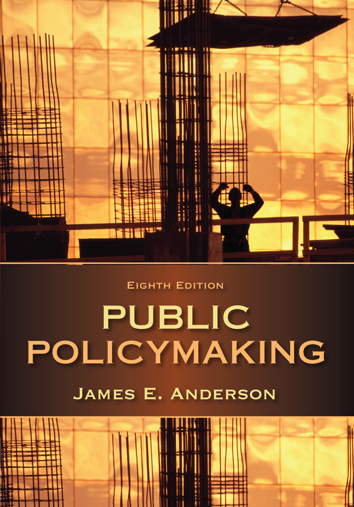 Public Policymaking 9781285735283 Cengage