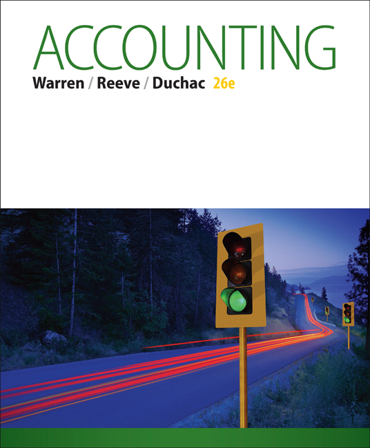 Accounting 9781285743615 Cengage