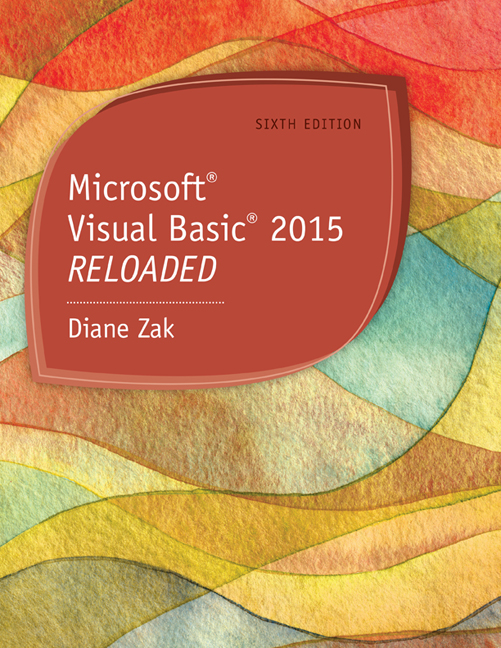 Microsoft Visual Basic 2015 9781285860190 Cengage