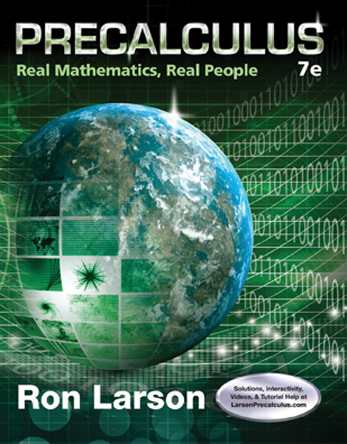 Precalculus 9781305071704 Cengage