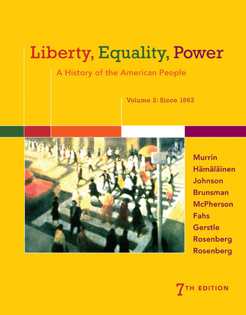 Liberty Equality Power 9781305084148 Cengage