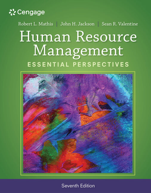 Human Resource Management 9781305115248 Cengage
