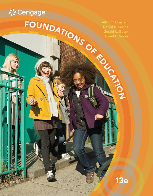 Foundations of Education 9781305500983 Cengage