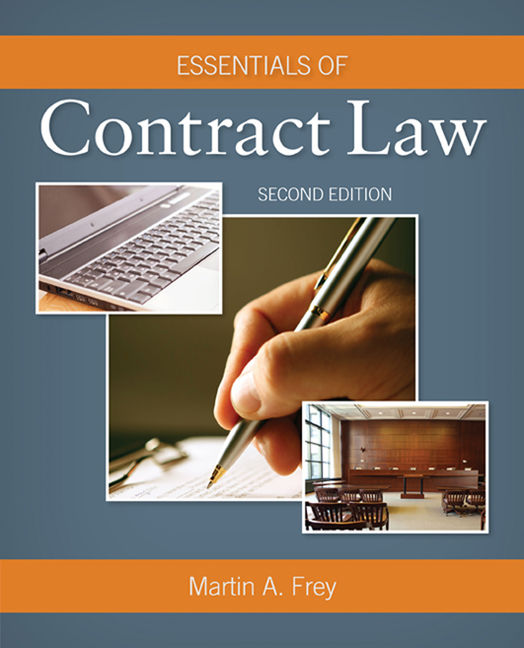 Product cover for eBook: Essentials of Contract Law 2nd Edition by Martin A. Frey
