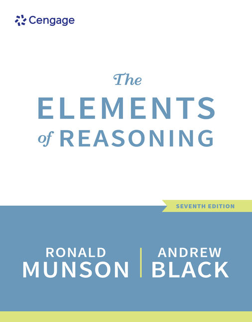 The Elements Of Reasoning 9781305585935 Cengage