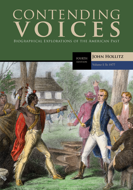 Contending Voices Volume I To 1877 9781305655935 Cengage
