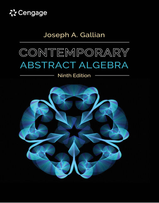 Contemporary Abstract Algebra 9781305657960 Cengage