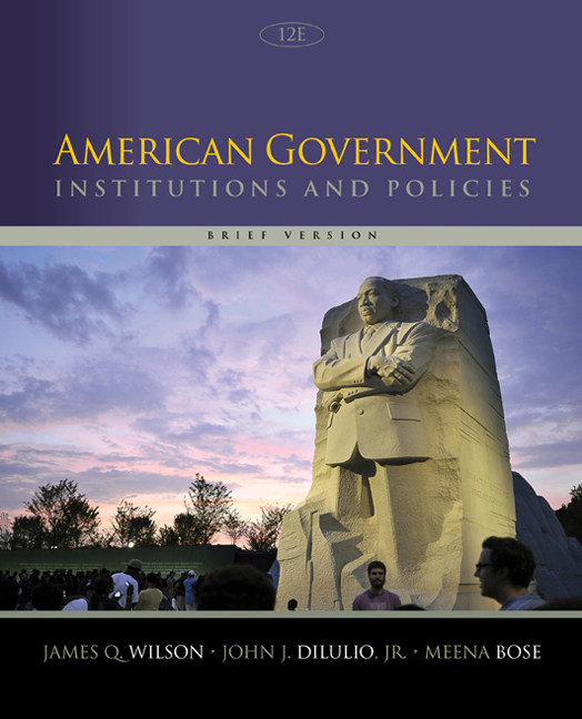 Ebook American Government Institutions And Policies Brief