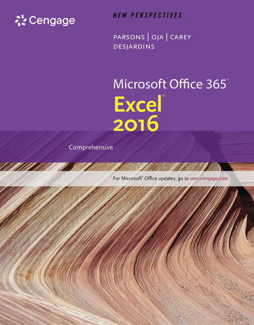 New Perspectives Microsoft Office 365 Excel 2016