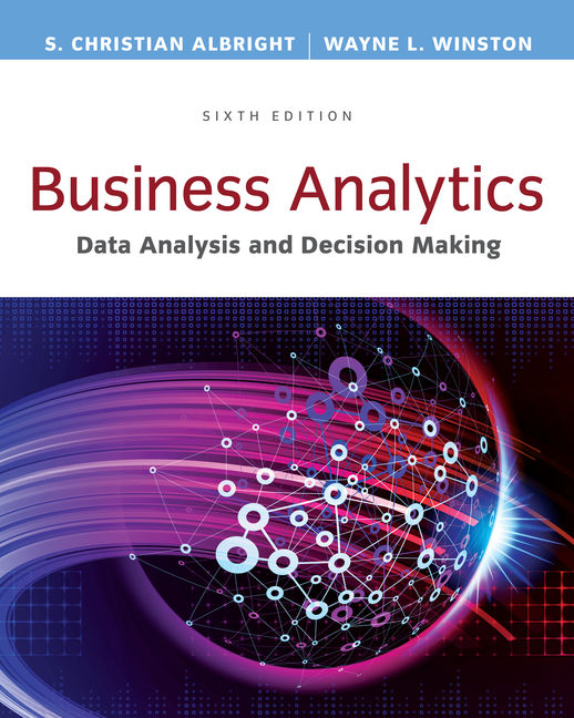 Business Analytics 9781305947542 Cengage