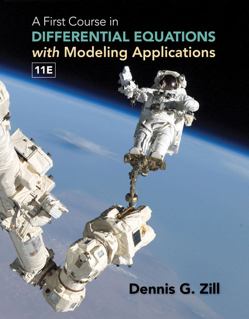 A First Course in Differential Equations with Modeling