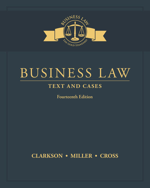Cengage Advantage Books Fundamentals Of Business Law Today Summarized Cases 9781305075443 Cengage