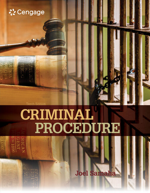 Criminal Procedure 9781285459042 Cengage