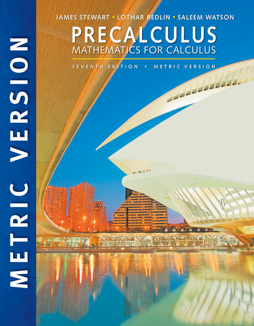 Precalculus Mathematics For Calculus International Metric