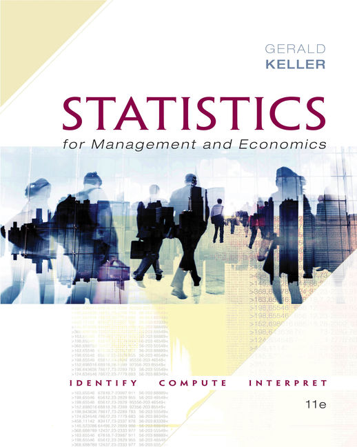 Statistics For Management And Economics Xlstat Bind In