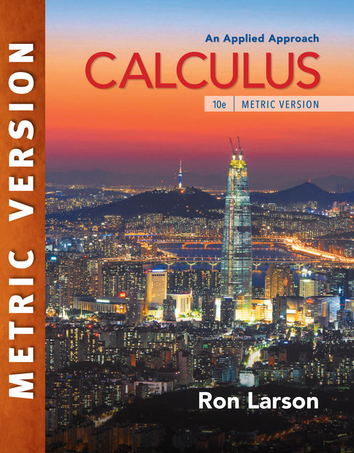 Calculus An Applied Approach International Metric Edition