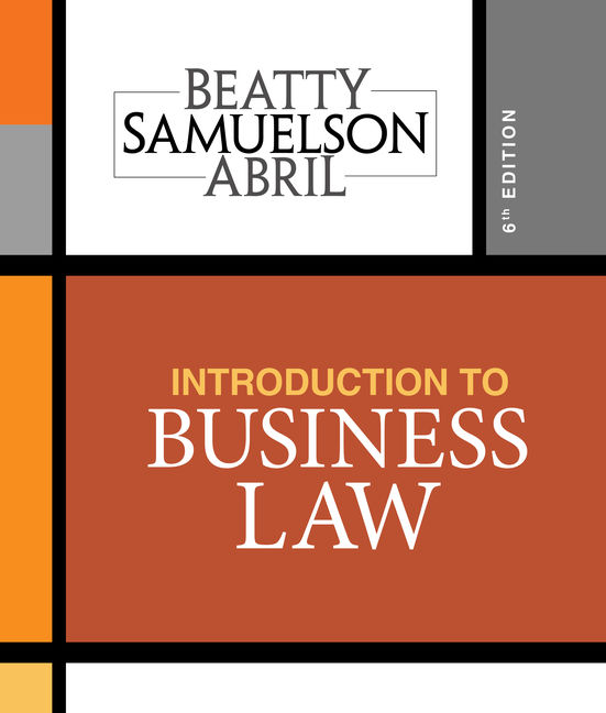Business Law And The Legal Environment Standard Edition