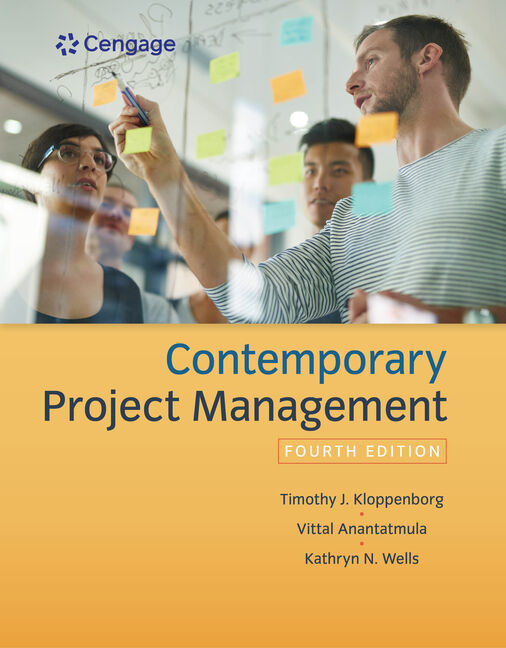 Contemporary Project Management 9781337406451 Cengage