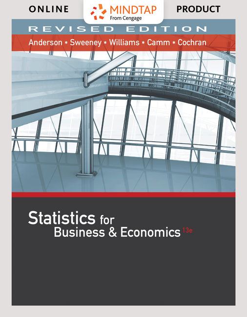 MindTap Business Statistics, 1 term (6 months) Instant Access for