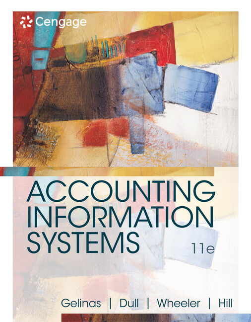 Accounting Information Systems 9781337619202 Cengage