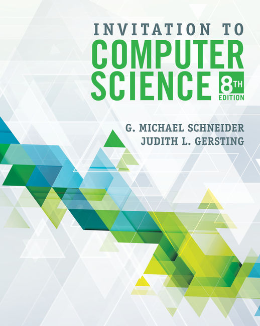 Invitation To Computer Science 9781337561914 Cengage